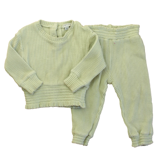 Habitual Girl Other - Habitual Girl Girls Green Apparel Sets size: 18 Months